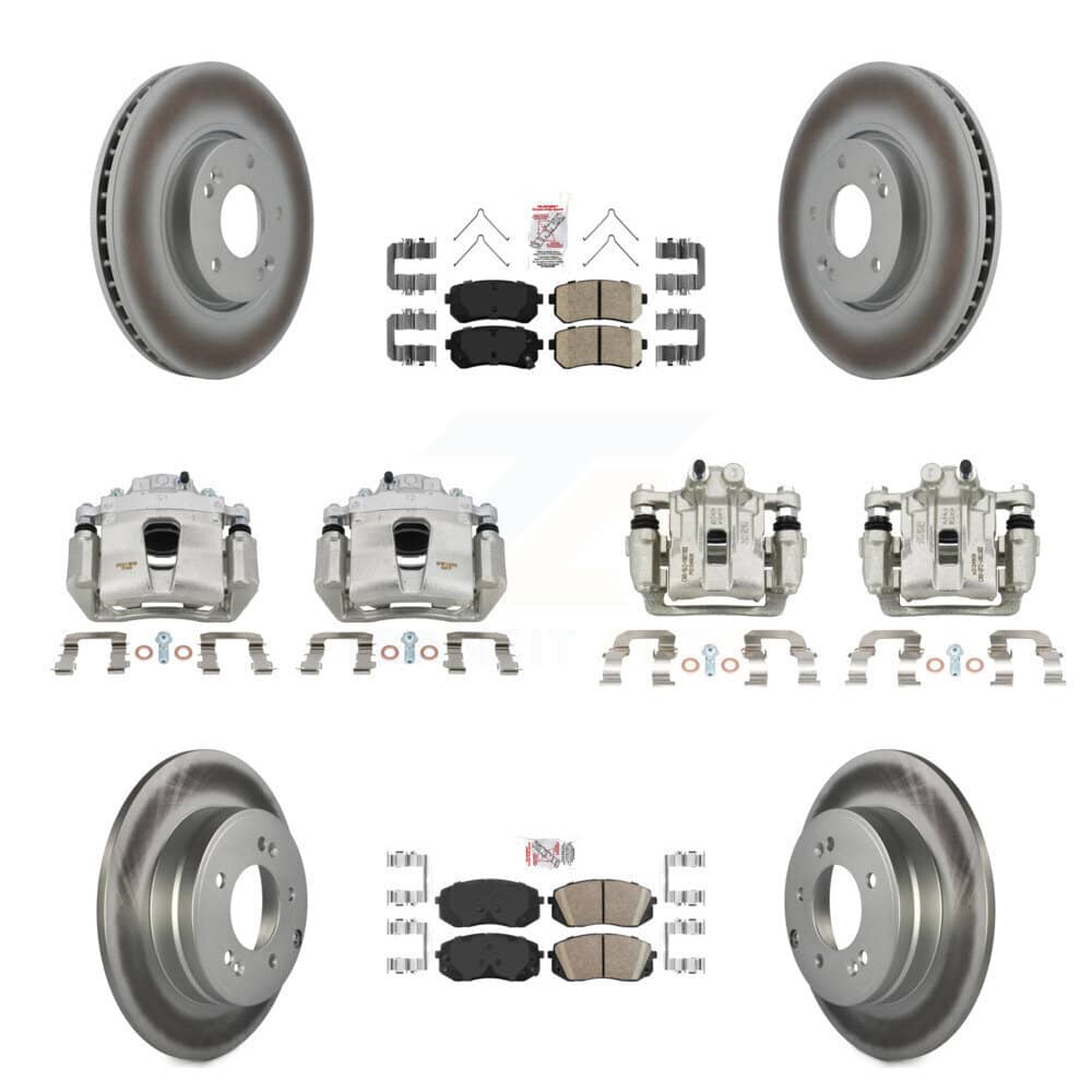 Transit Auto - KCG-102220N - Front and Rear Disc Brake Kits