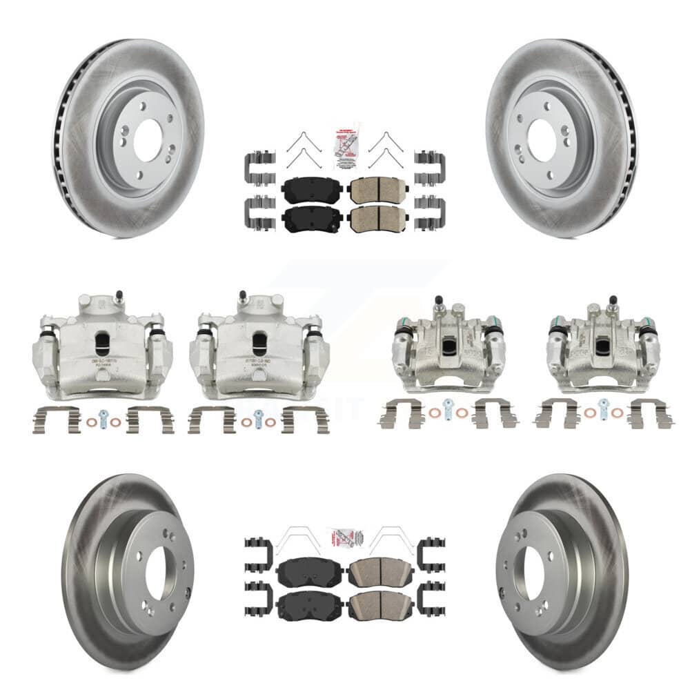 Transit Auto - KCG-102224N - Front and Rear Disc Brake Kits