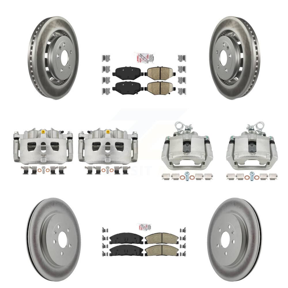 Transit Auto - KCG-102241N - Front and Rear Disc Brake Kits