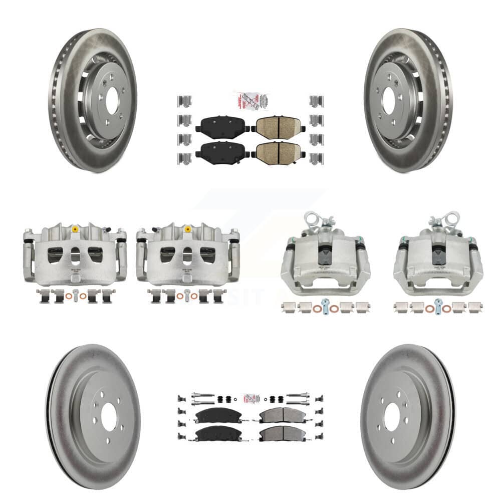 Transit Auto - KCG-102245N - Front and Rear Disc Brake Kits