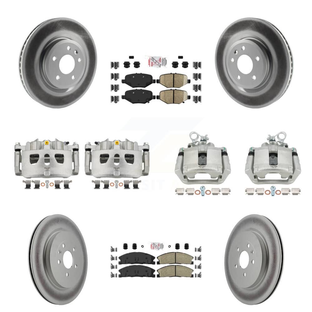 Transit Auto - KCG-102250N - Front and Rear Disc Brake Kits
