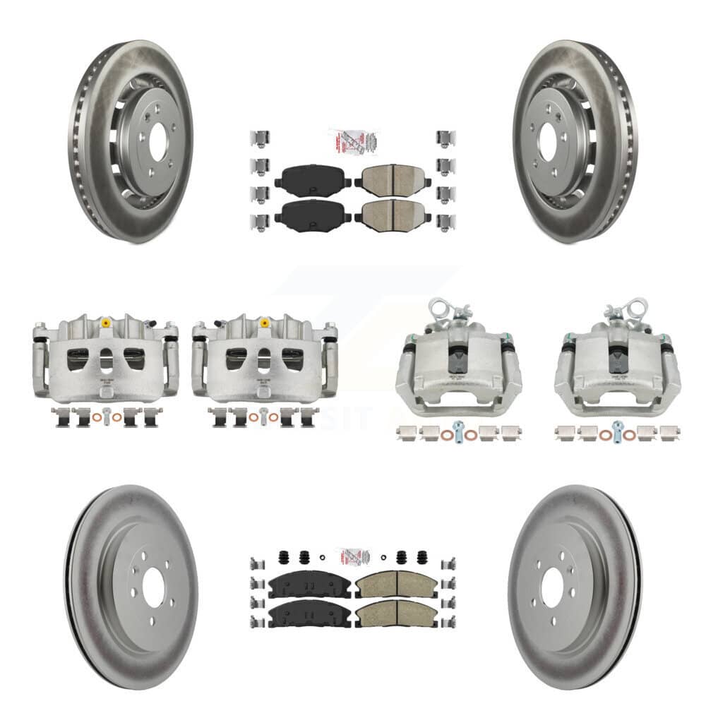 Transit Auto - KCG-102254N - Front and Rear Disc Brake Kits