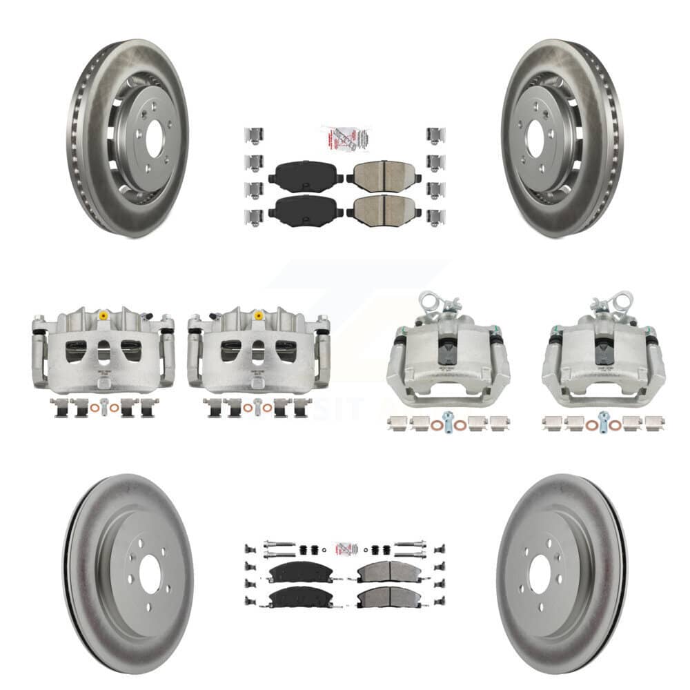 Transit Auto - KCG-102255N - Front and Rear Disc Brake Kits