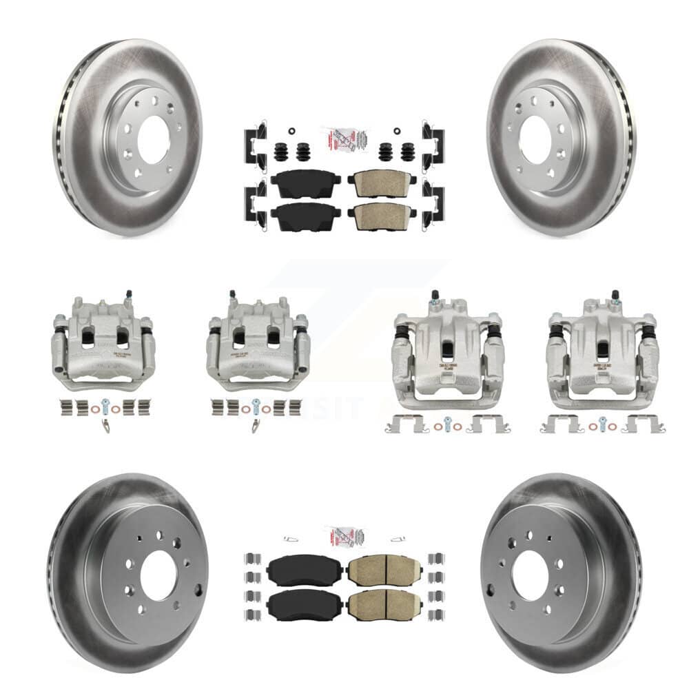 Transit Auto - KCG-102277N - Front and Rear Disc Brake Kits