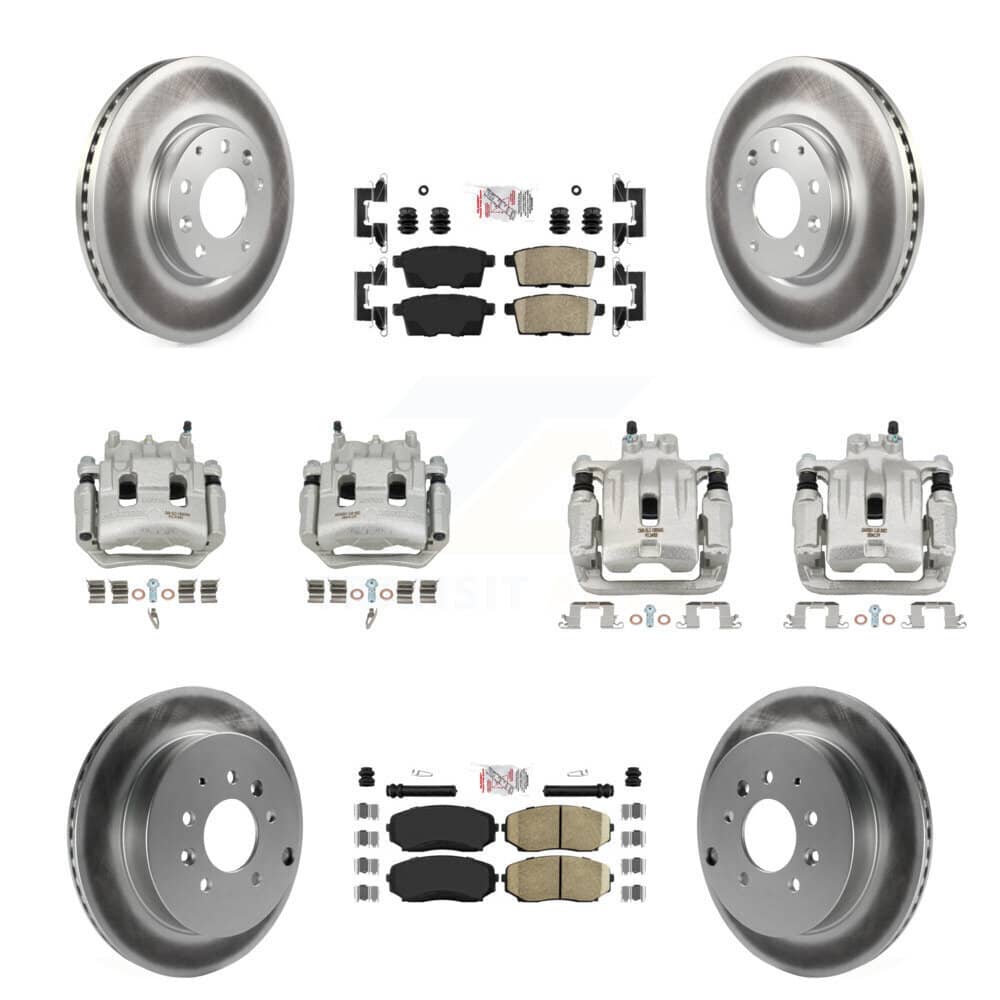 Transit Auto - KCG-102278N - Front and Rear Disc Brake Kits