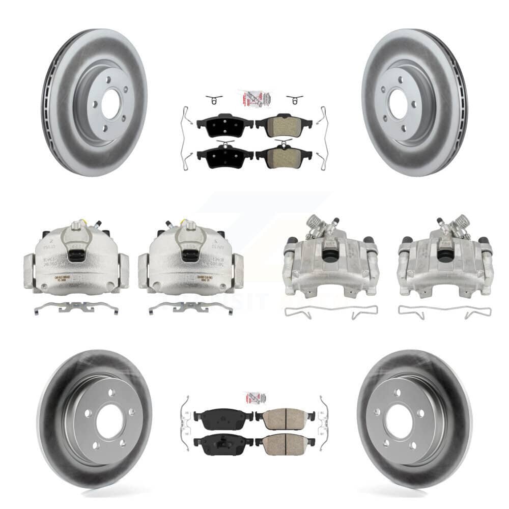 Transit Auto - KCG-102281N - Front and Rear Disc Brake Kits