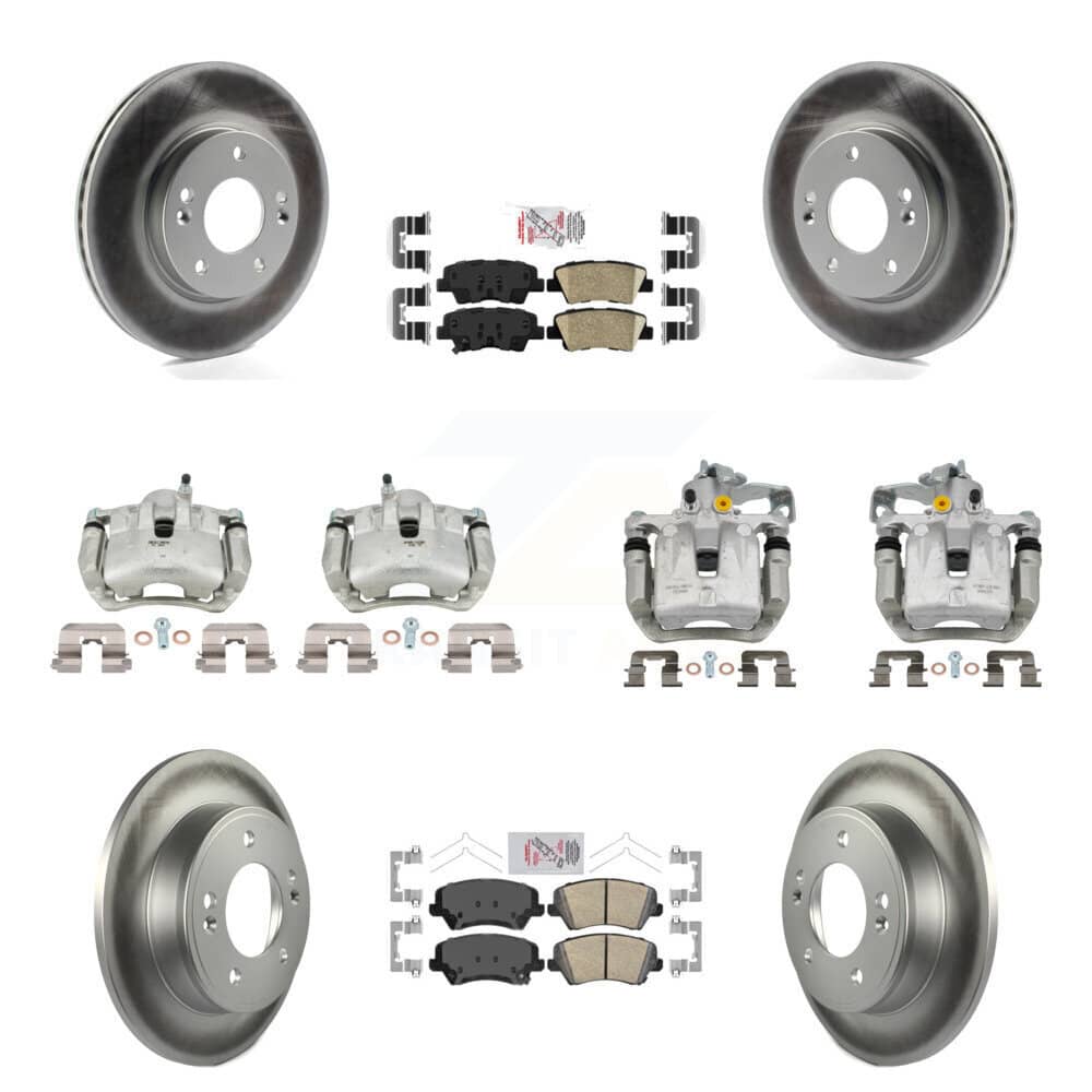 Transit Auto - KCG-102292N - Front and Rear Disc Brake Kits