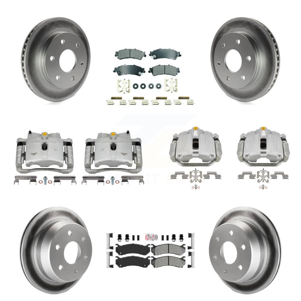 Transit Auto - KCG-102303N - Front and Rear Disc Brake Kits
