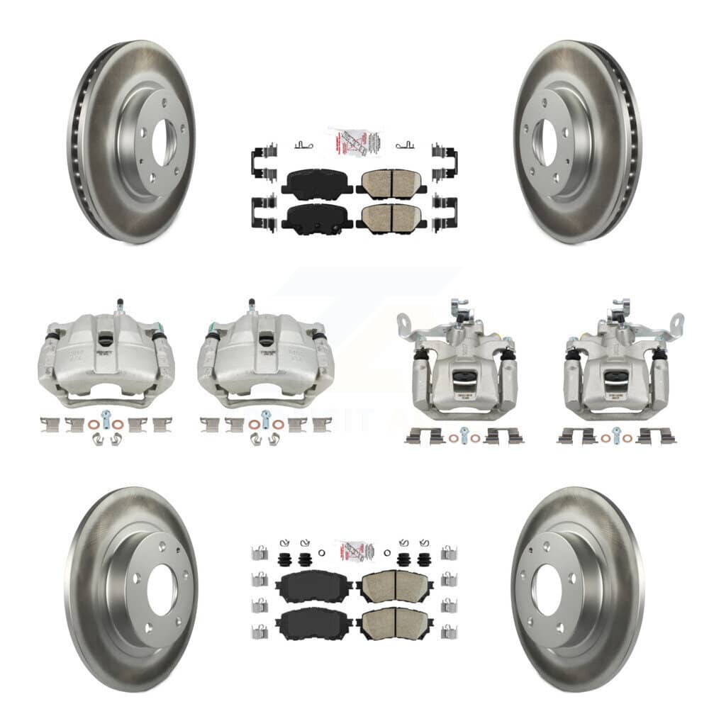 Transit Auto - KCG-102310N - Front and Rear Disc Brake Kits