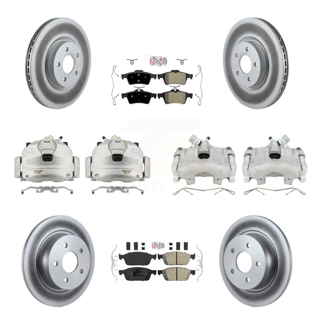 Transit Auto - KCG-102343N - Front and Rear Disc Brake Kits