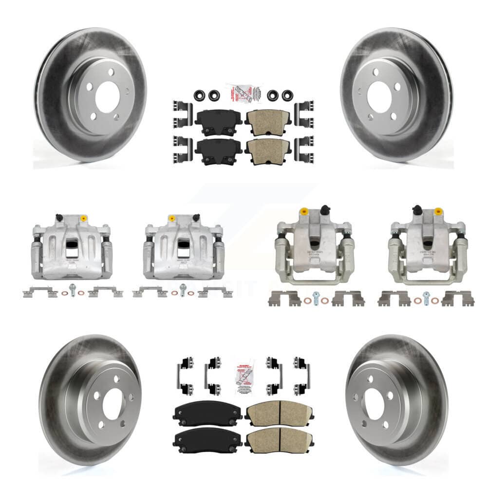Transit Auto - KCG-102359N - Front and Rear Disc Brake Kits