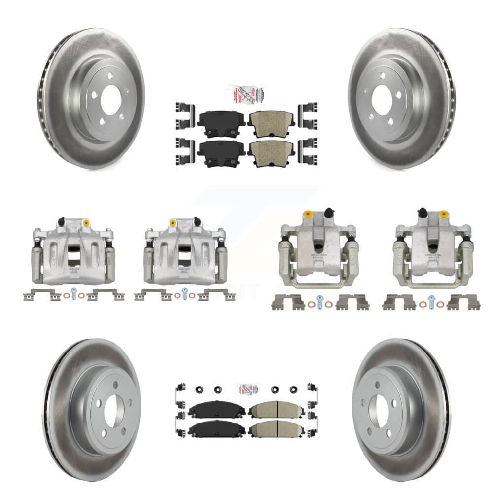Transit Auto - KCG-102369N - Front and Rear Disc Brake Kits