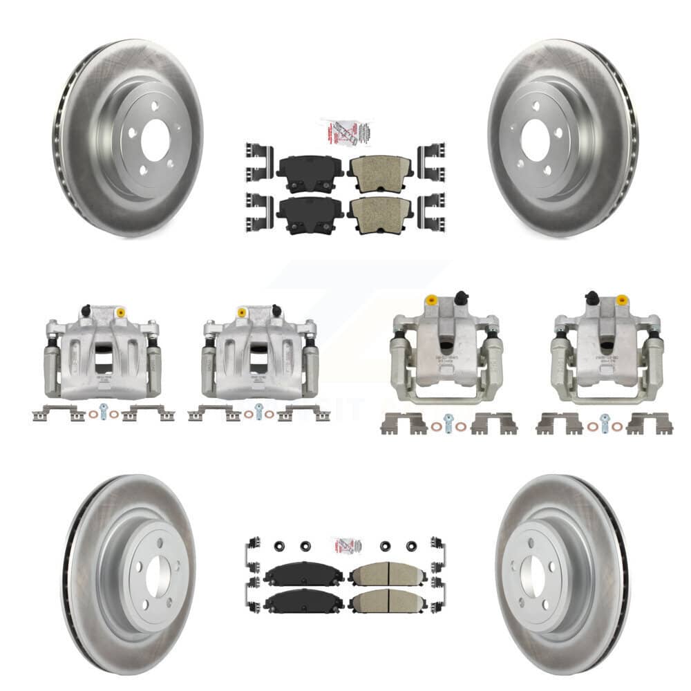 Transit Auto - KCG-102373N - Front and Rear Disc Brake Kits