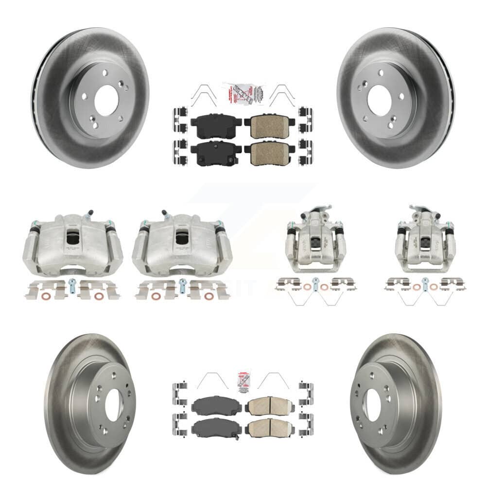 Transit Auto - KCG-102385N - Front and Rear Disc Brake Kits