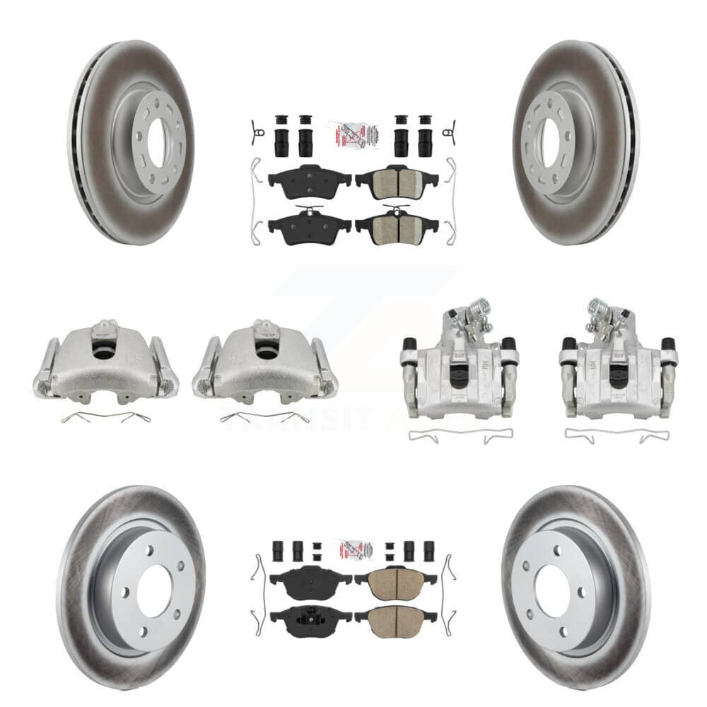 Transit Auto - KCG-102393N - Front and Rear Disc Brake Kits