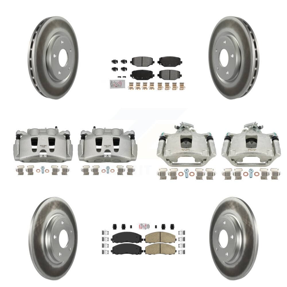 Transit Auto - KCG-102404N - Front and Rear Disc Brake Kits