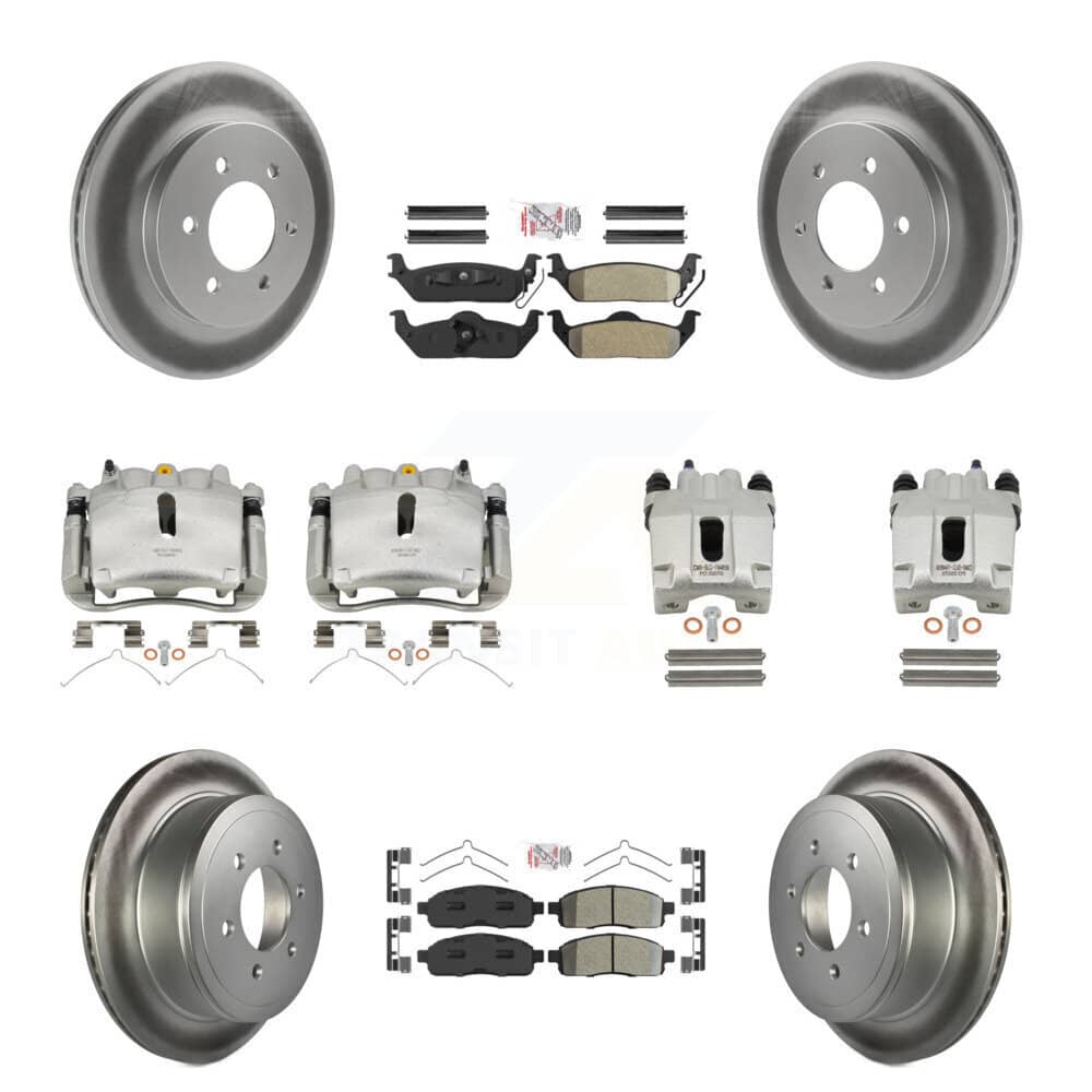 Transit Auto - KCG-102454N - Front and Rear Disc Brake Kits