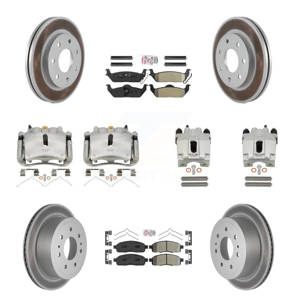 Transit Auto - KCG-102455N - Front and Rear Disc Brake Kits