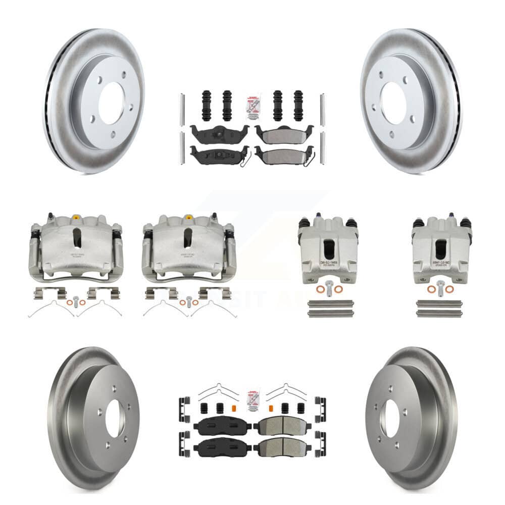 Transit Auto - KCG-102456N - Front and Rear Disc Brake Kits