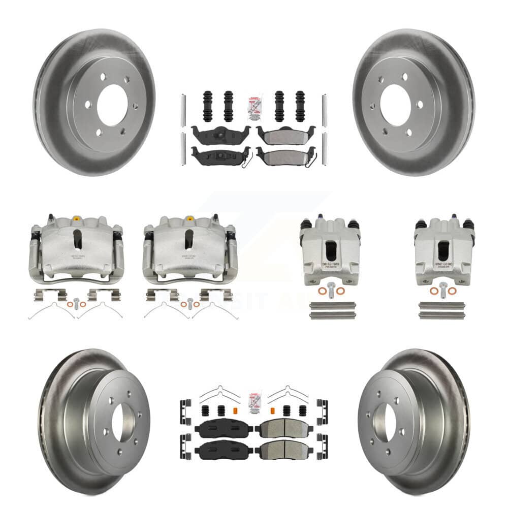 Transit Auto - KCG-102457N - Front and Rear Disc Brake Kits