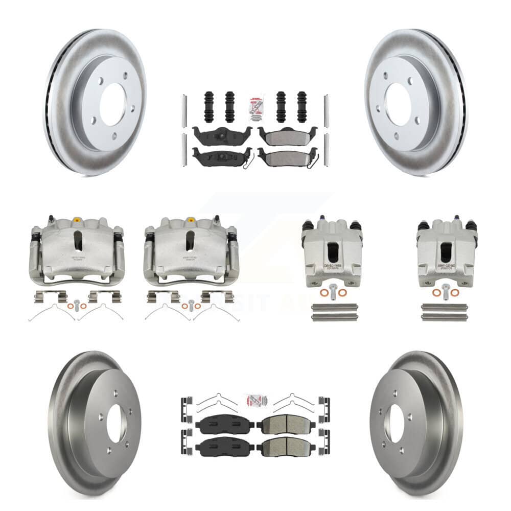 Transit Auto - KCG-102459N - Front and Rear Disc Brake Kits