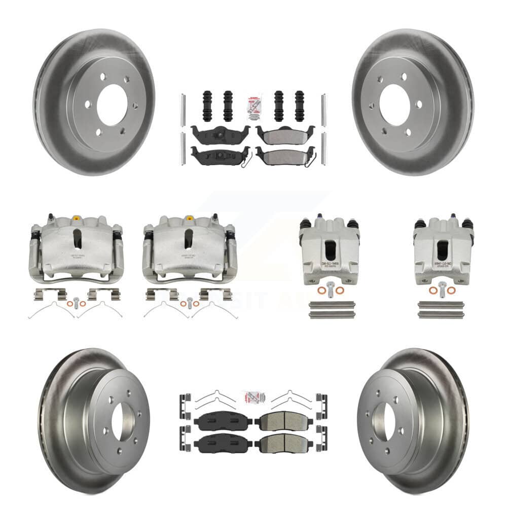 Transit Auto - KCG-102460N - Front and Rear Disc Brake Kits
