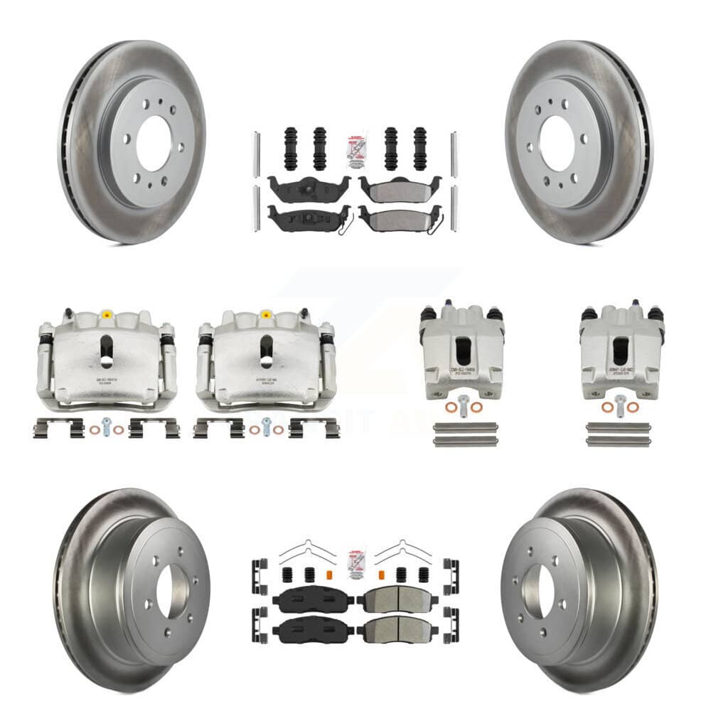 Transit Auto - KCG-102464N - Front and Rear Disc Brake Kits