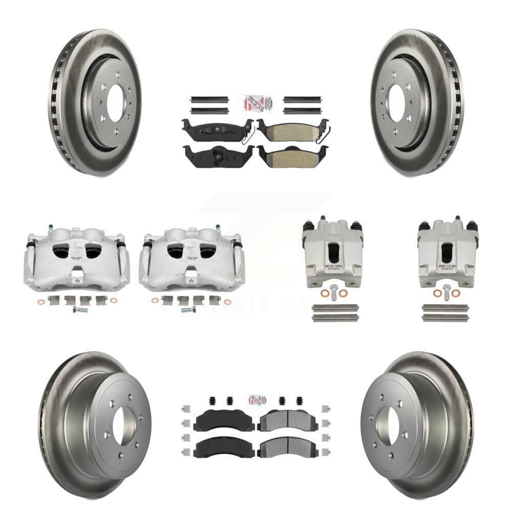 Transit Auto - KCG-102466N - Front and Rear Disc Brake Kits