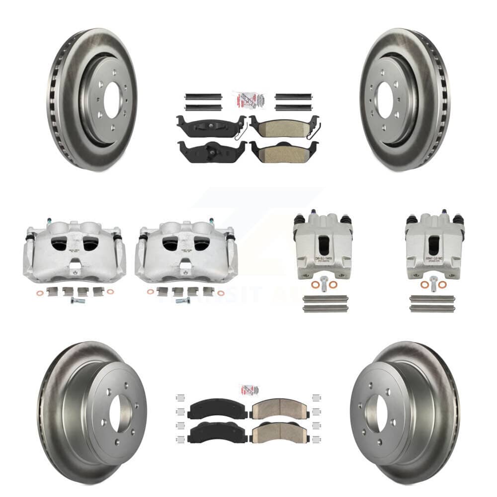Transit Auto - KCG-102468N - Front and Rear Disc Brake Kits