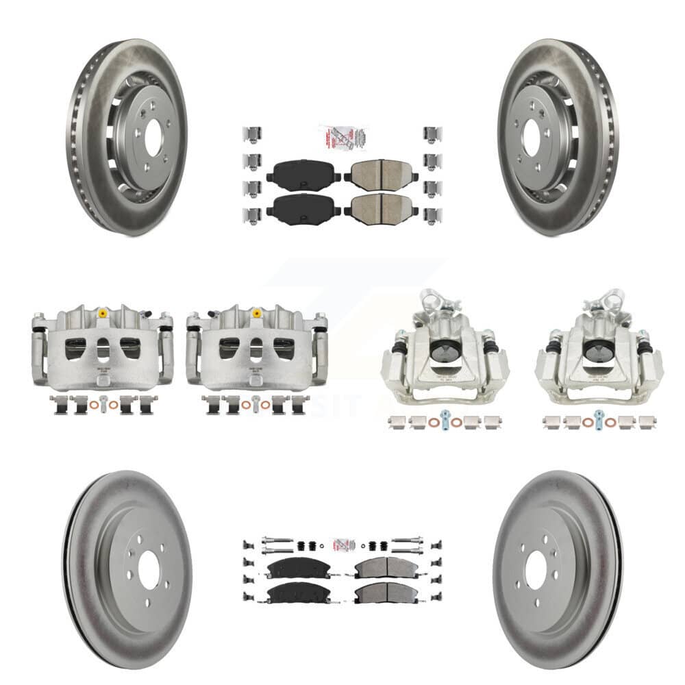 Transit Auto - KCG-102481N - Front and Rear Disc Brake Kits