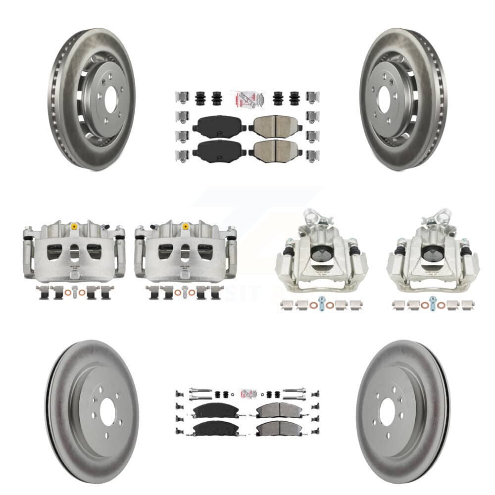 Transit Auto - KCG-102484N - Front and Rear Disc Brake Kits