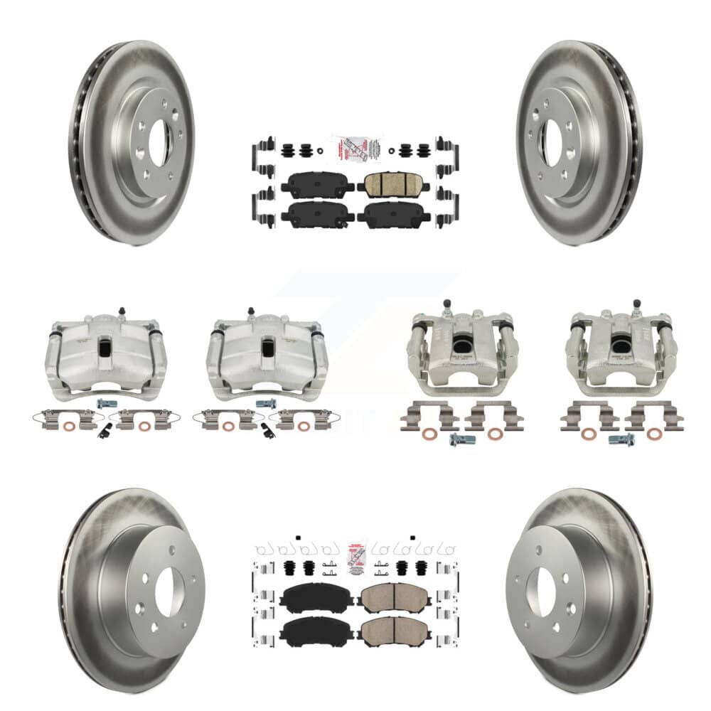 Transit Auto - KCG-102492N - Front and Rear Disc Brake Kits