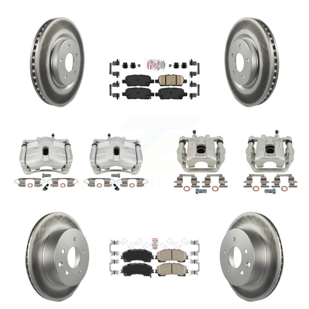 Transit Auto - KCG-102496N - Front and Rear Disc Brake Kits