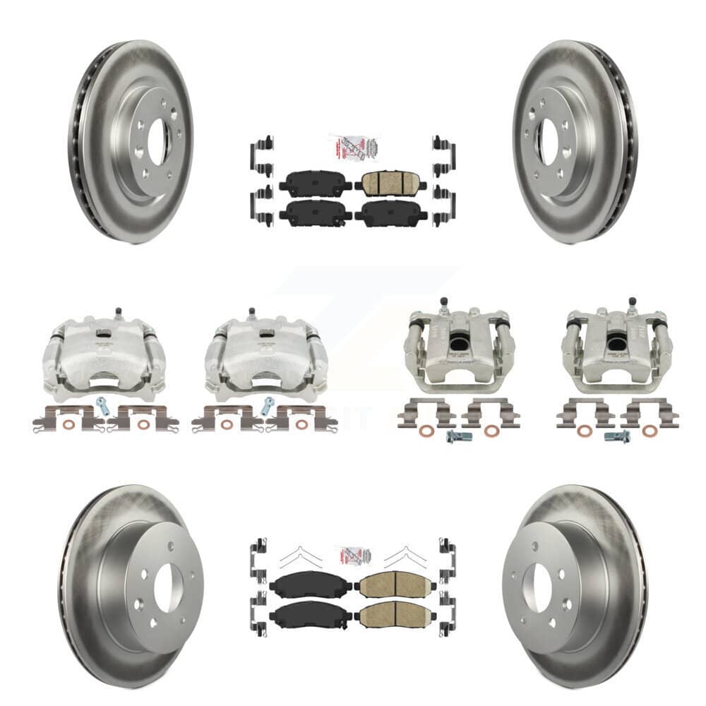 Transit Auto - KCG-102498N - Front and Rear Disc Brake Kits