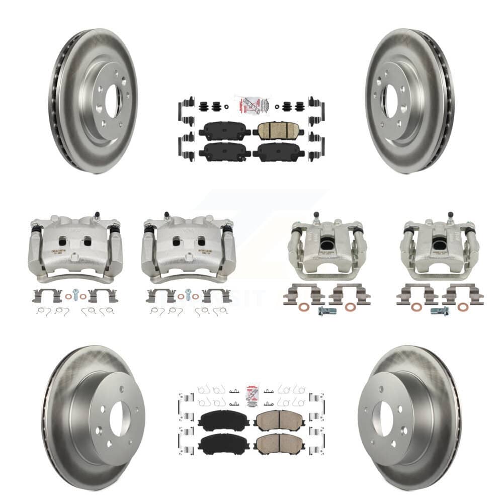 Transit Auto - KCG-102511N - Front and Rear Disc Brake Kits