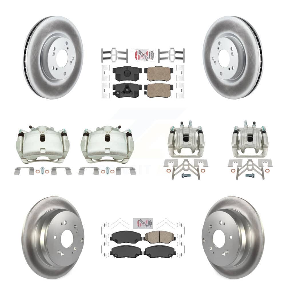 Transit Auto - KCG-102547N - Front and Rear Disc Brake Kits