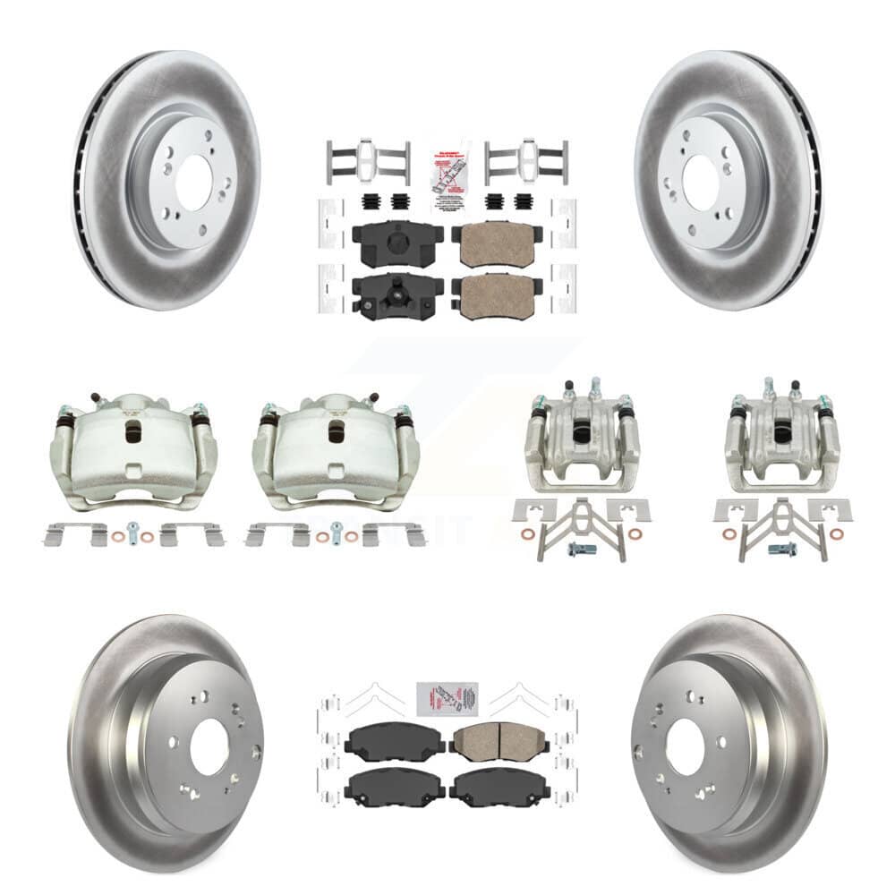 Transit Auto - KCG-102549N - Front and Rear Disc Brake Kits