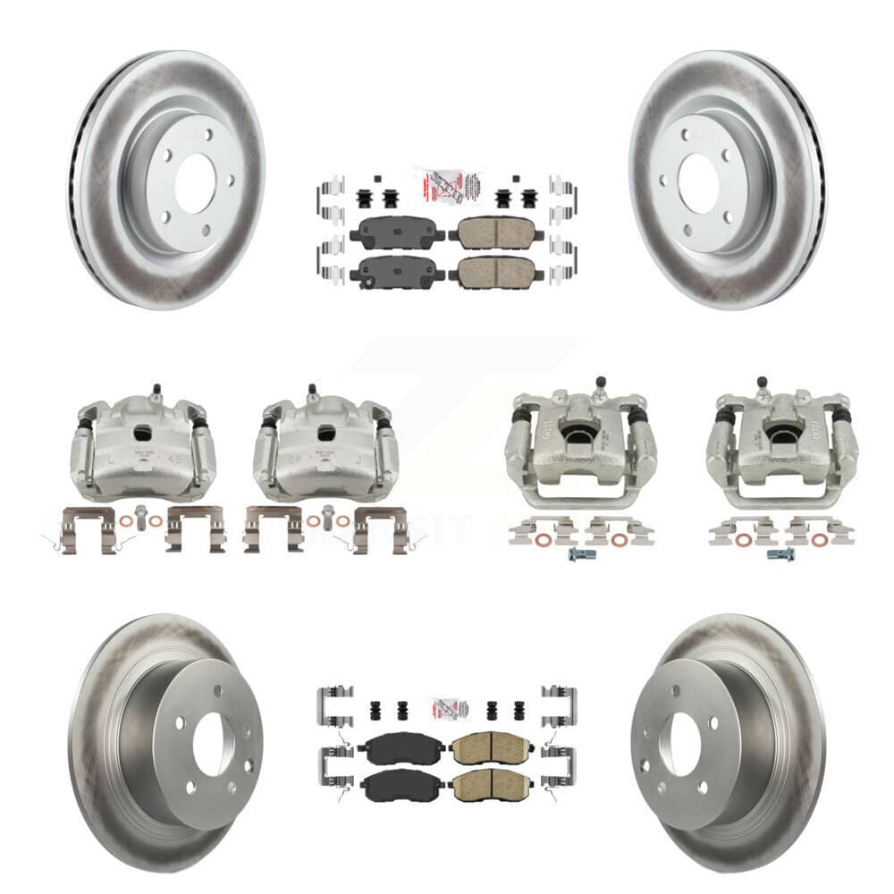 Transit Auto - KCG-102556N - Front and Rear Disc Brake Kits