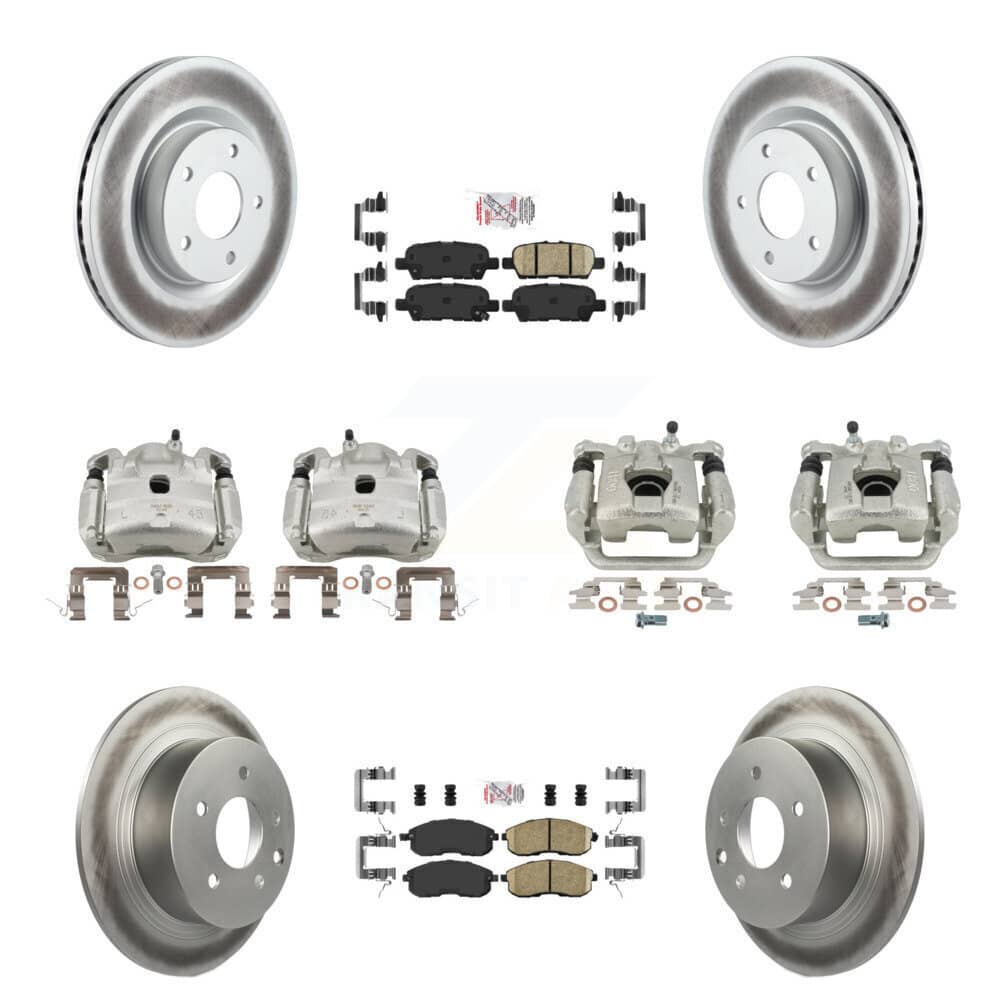Transit Auto - KCG-102560N - Front and Rear Disc Brake Kits