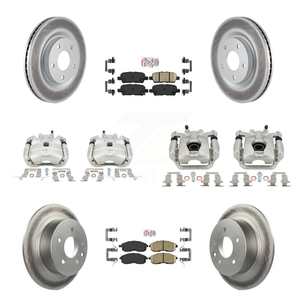 Transit Auto - KCG-102569N - Front and Rear Disc Brake Kits