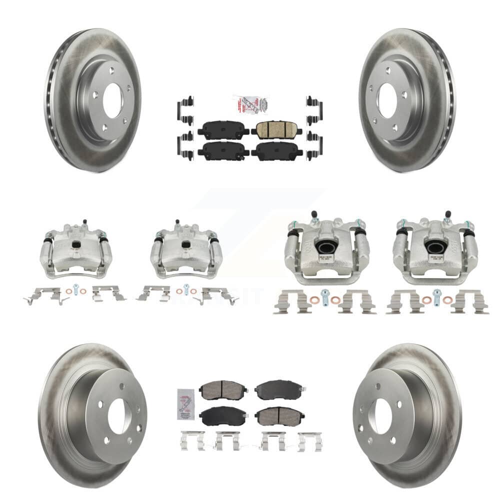 Transit Auto - KCG-102574N - Front and Rear Disc Brake Kits