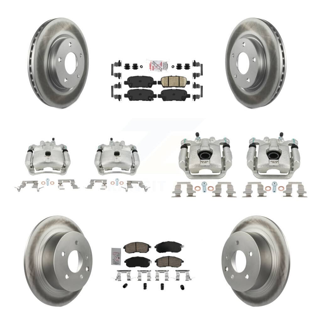 Transit Auto - KCG-102575N - Front and Rear Disc Brake Kits
