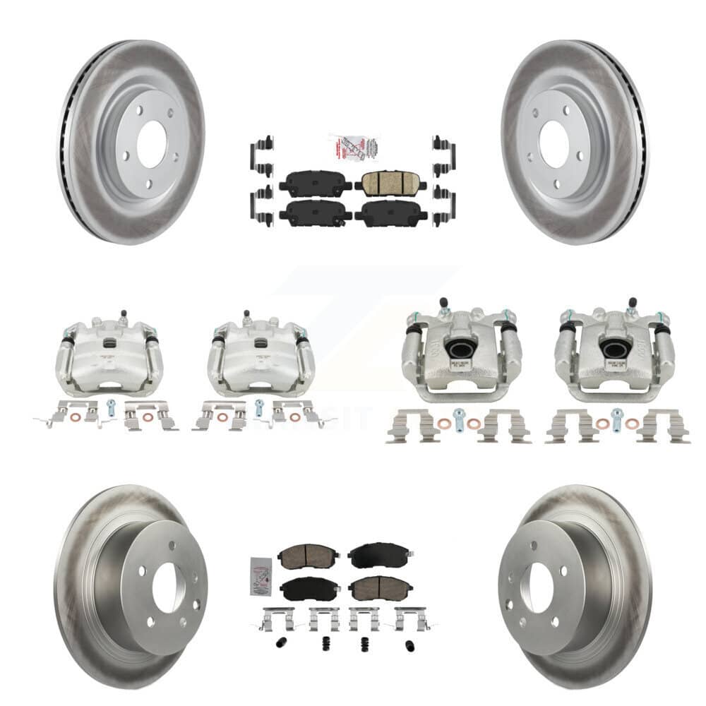 Transit Auto - KCG-102577N - Front and Rear Disc Brake Kits