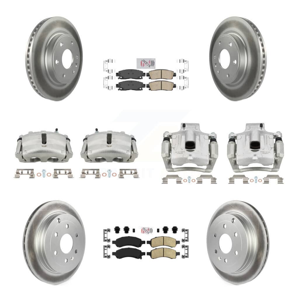 Transit Auto - KCG-102590N - Front and Rear Disc Brake Kits