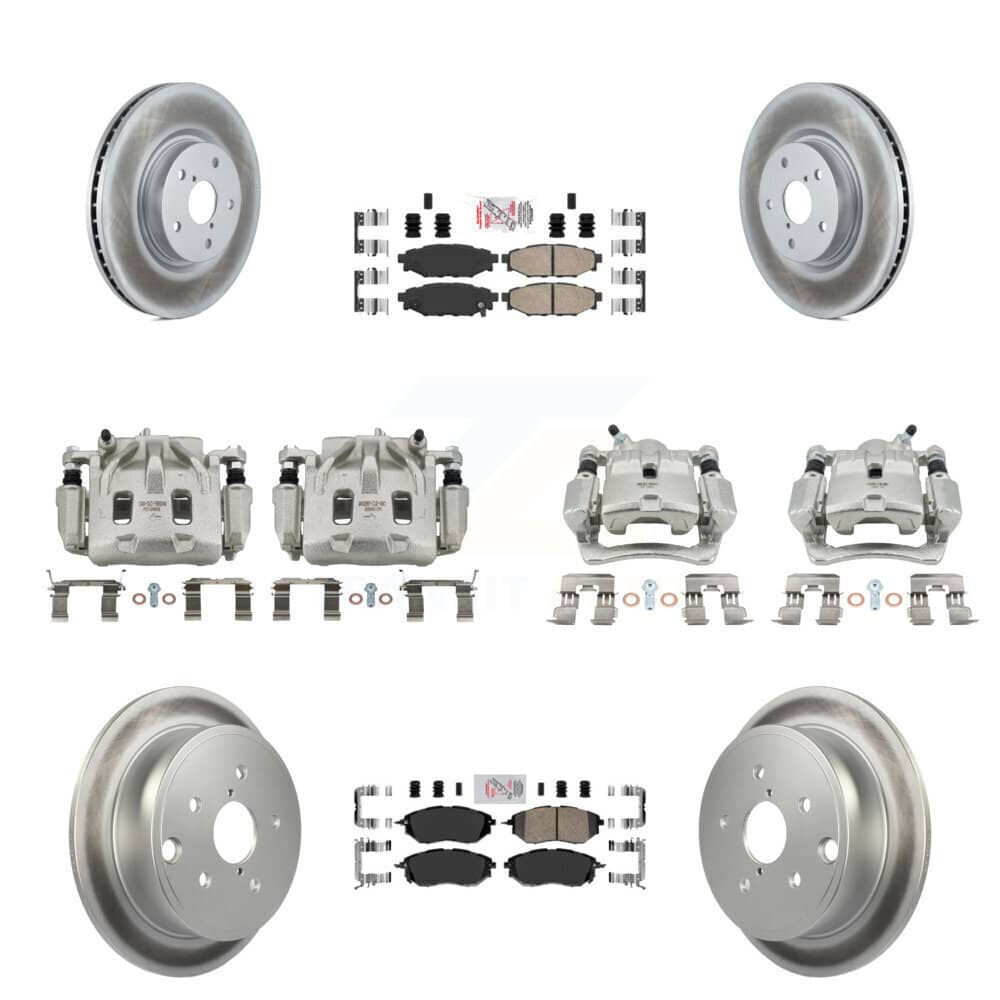 Transit Auto - KCG-102601N - Front and Rear Disc Brake Kits
