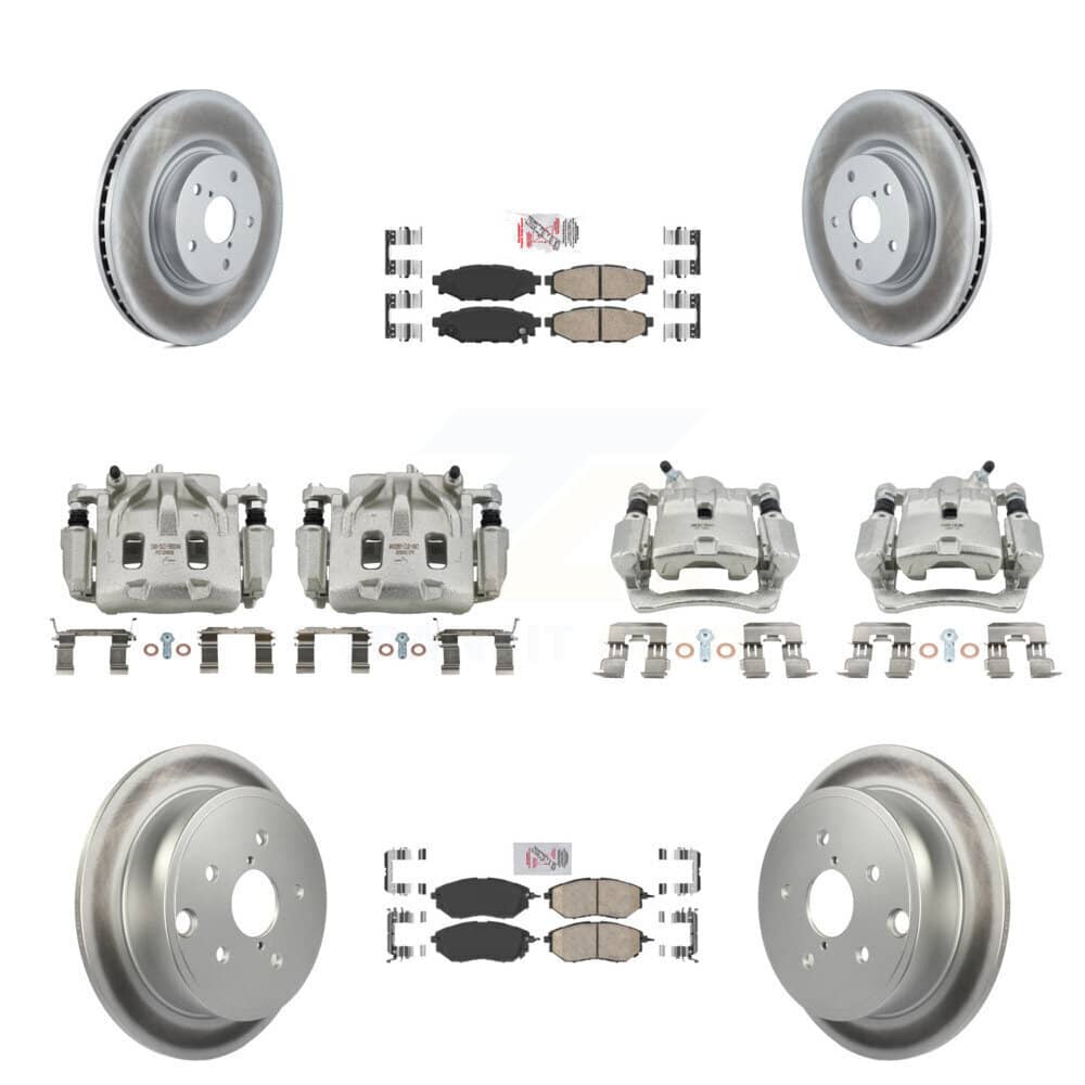 Transit Auto - KCG-102604N - Front and Rear Disc Brake Kits