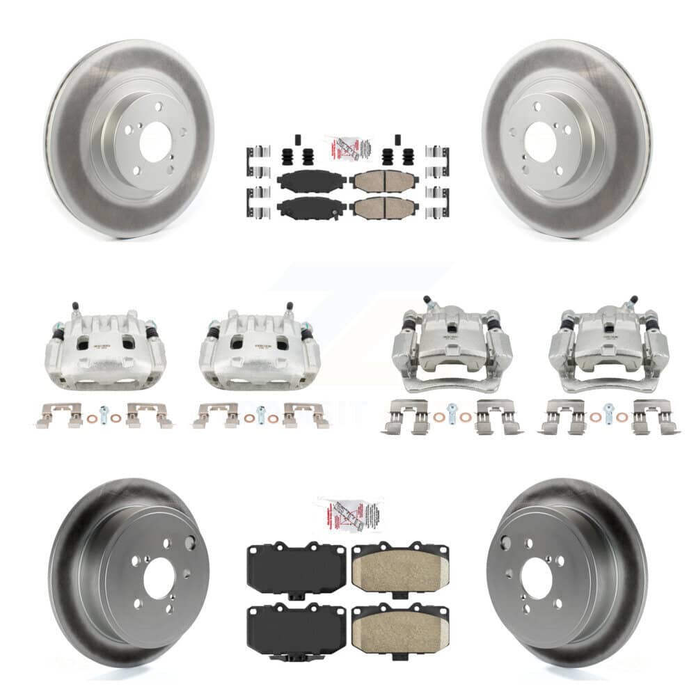 Transit Auto - KCG-102606N - Front and Rear Disc Brake Kits