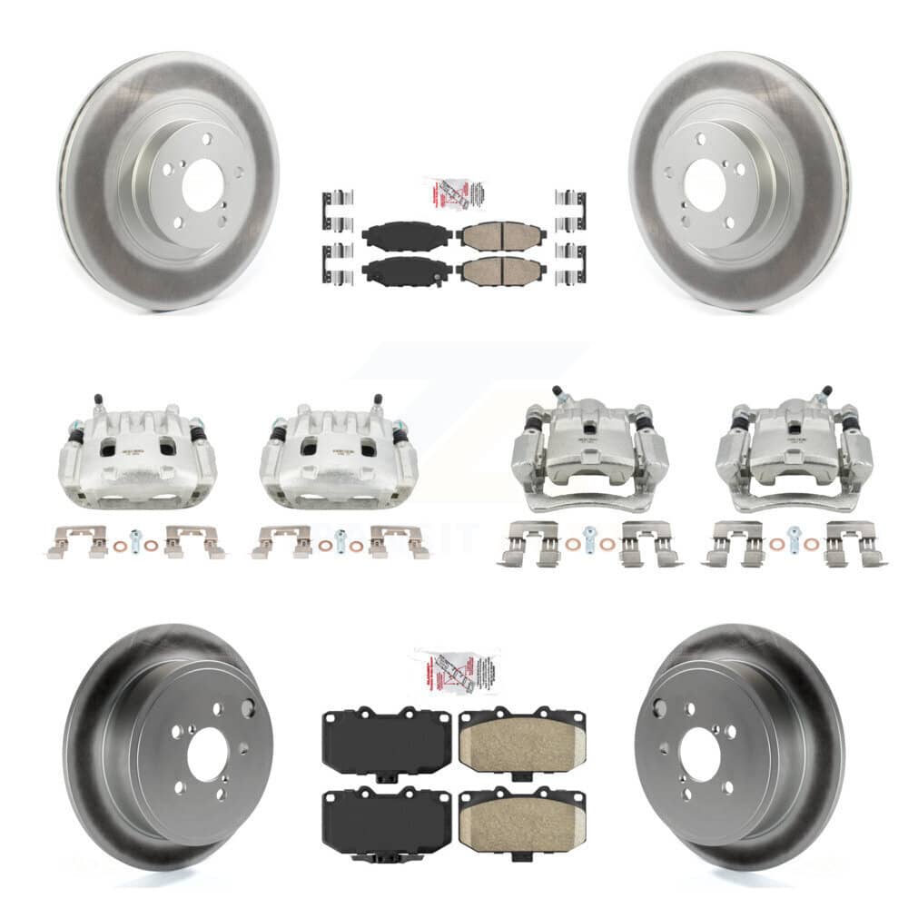 Transit Auto - KCG-102609N - Front and Rear Disc Brake Kits