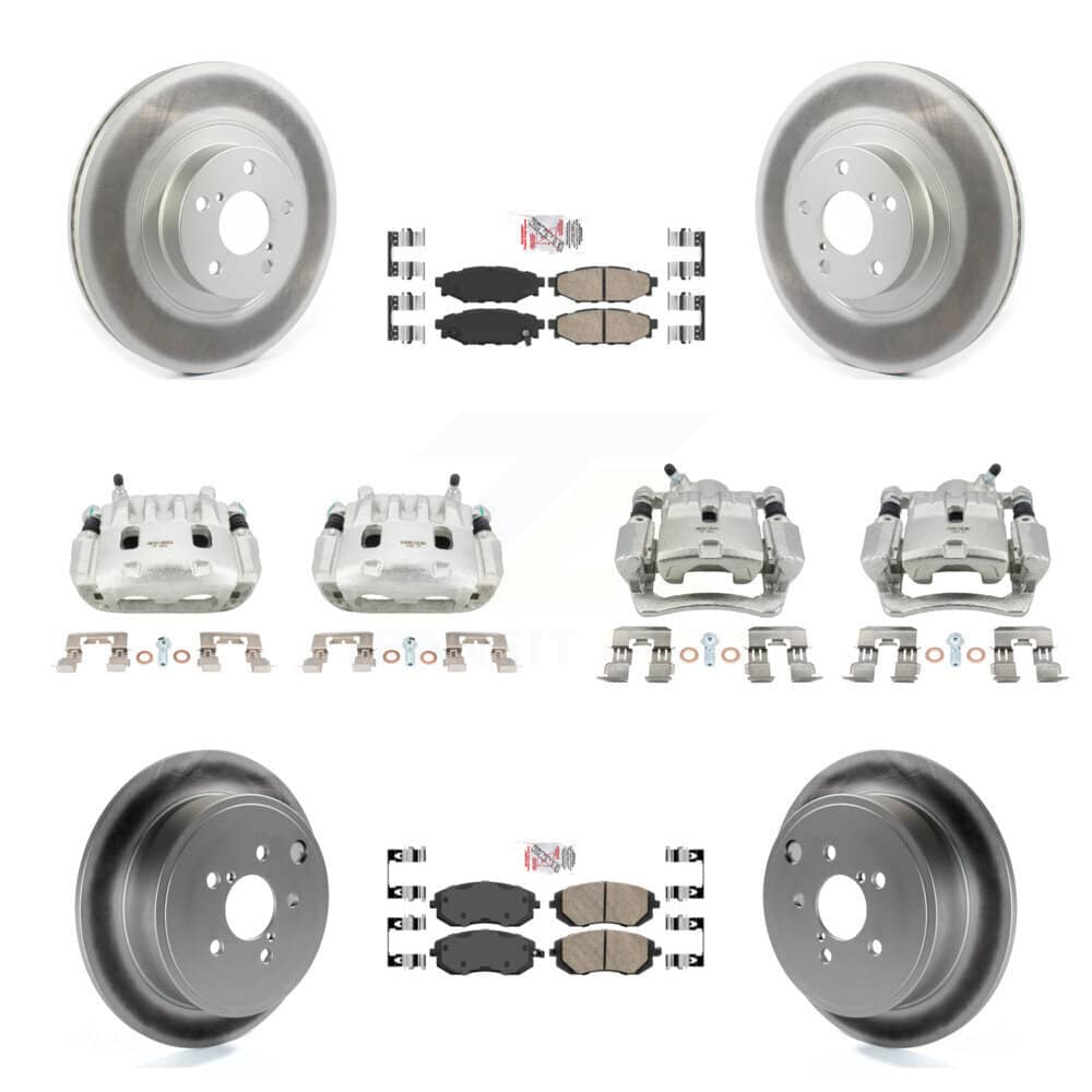 Transit Auto - KCG-102610N - Front and Rear Disc Brake Kits