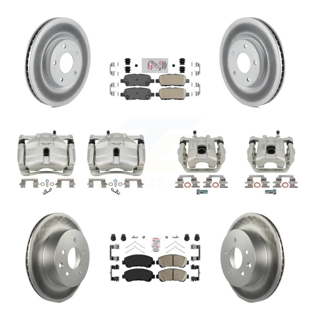 Transit Auto - KCG-102649N - Front and Rear Disc Brake Kits
